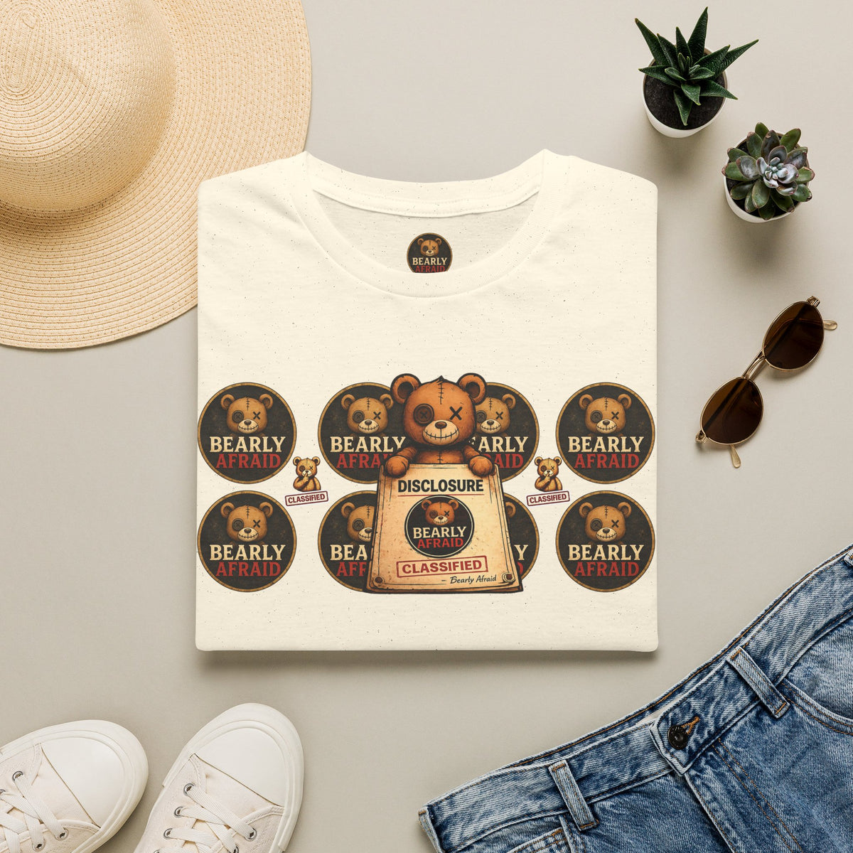 Bearly Afraid Disclosure Overload Tee
