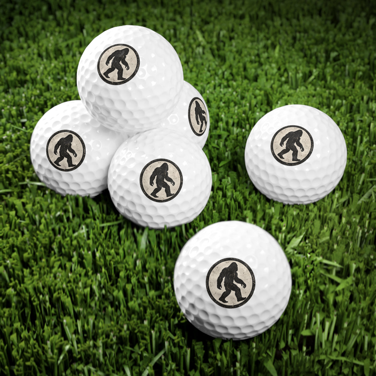Iconic Bigfoot Golf Balls