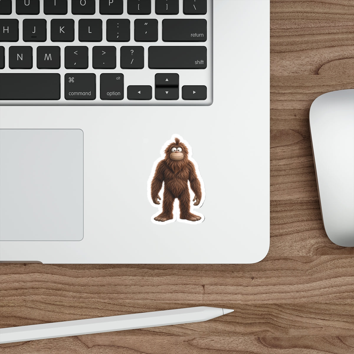 Burly Bigfoot Sticker