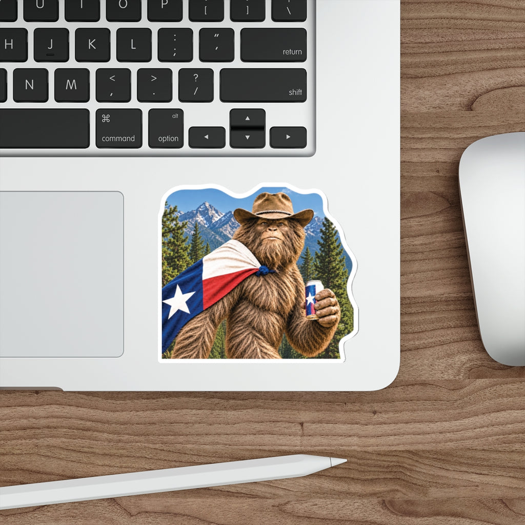 Southern Bigfoot Pose Sticker