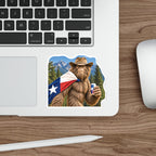 Southern Bigfoot Pose Sticker