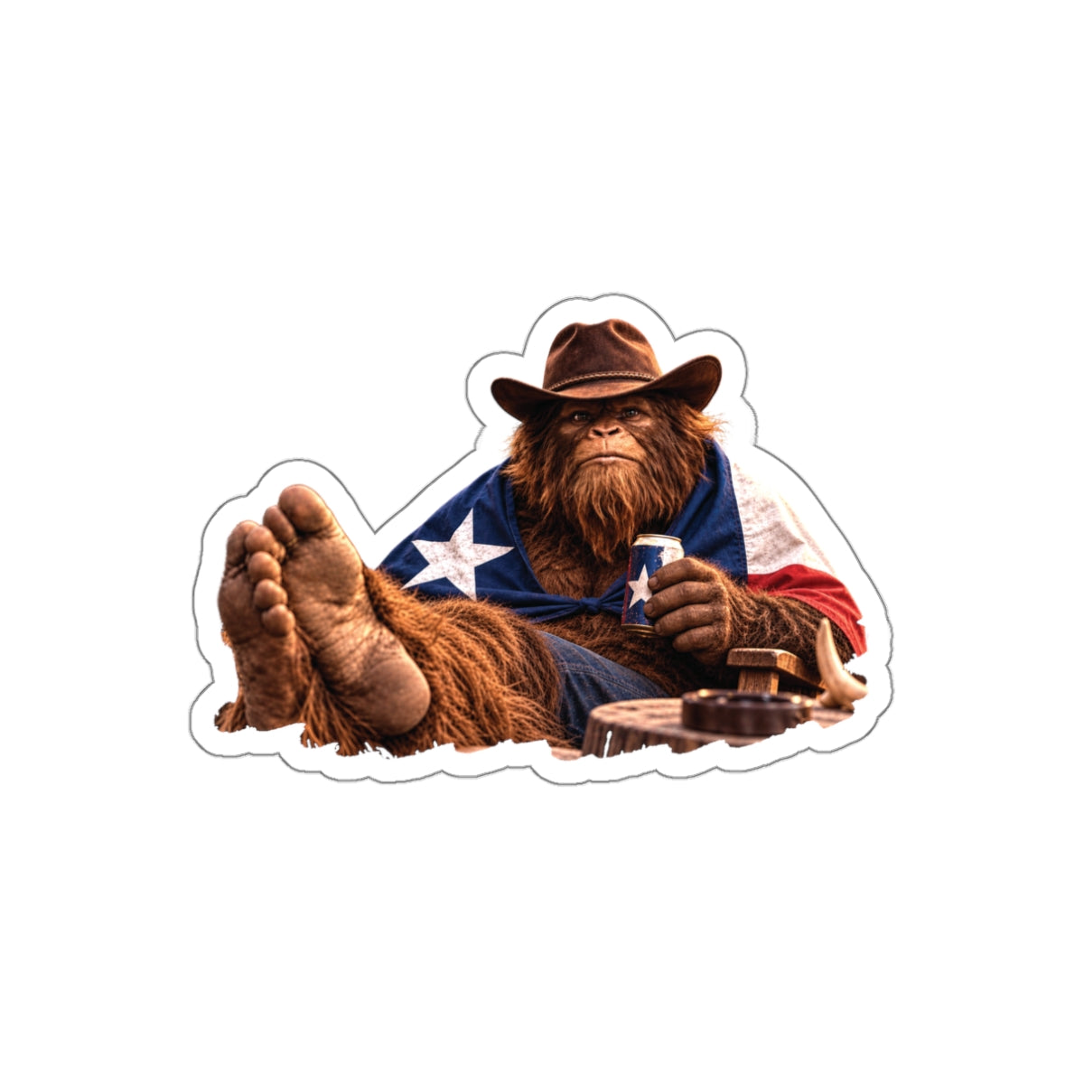 Southern Bigfoot Laid-Back Sticker