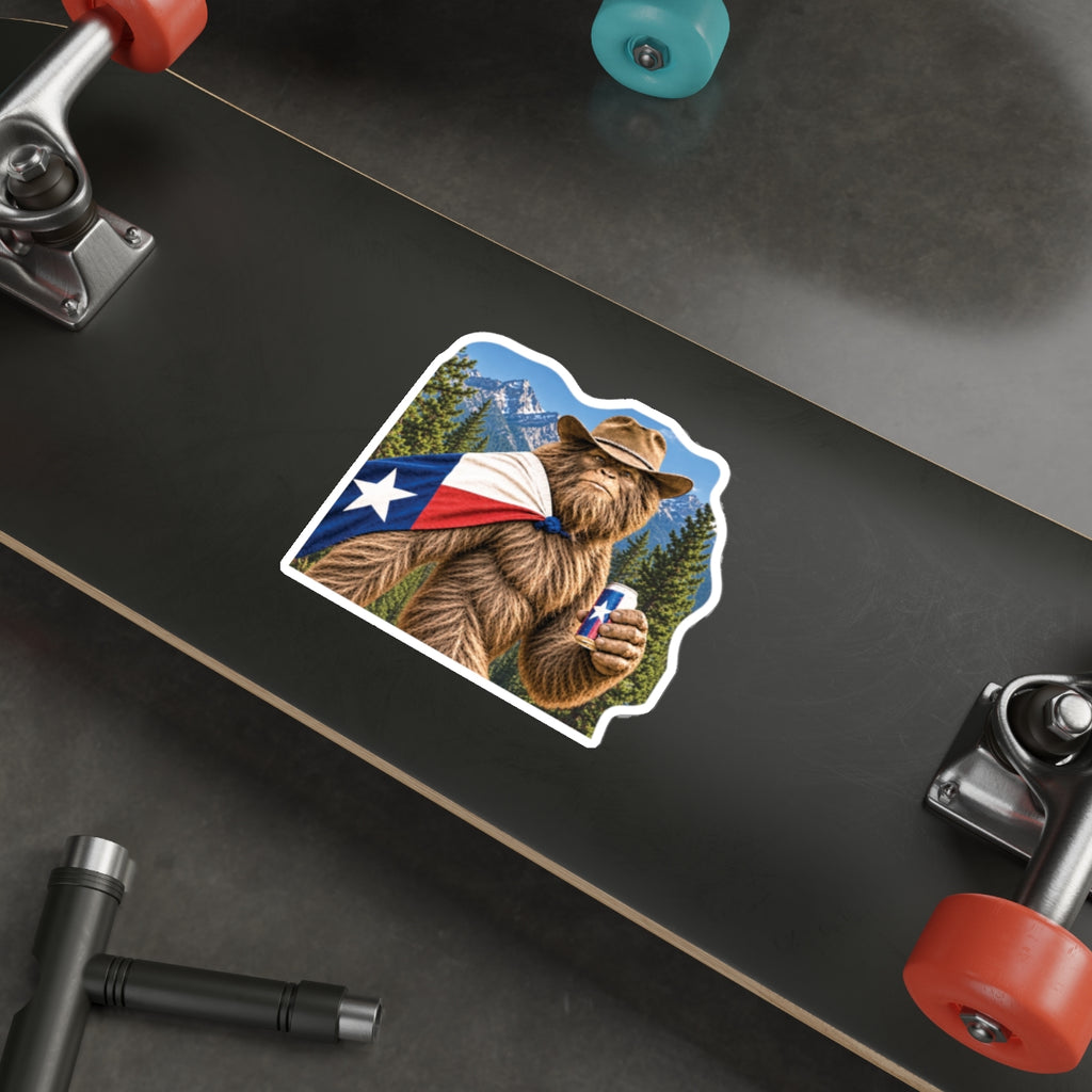 Southern Bigfoot Pose Sticker