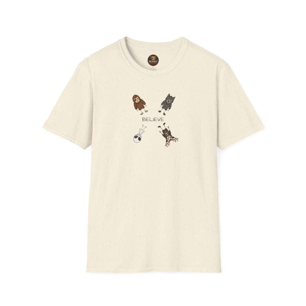 Stick Figure Believe Tee