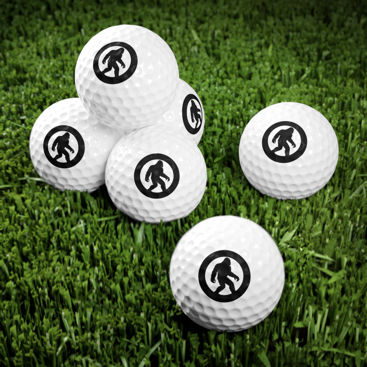 Sasquatch Circle Golf Balls