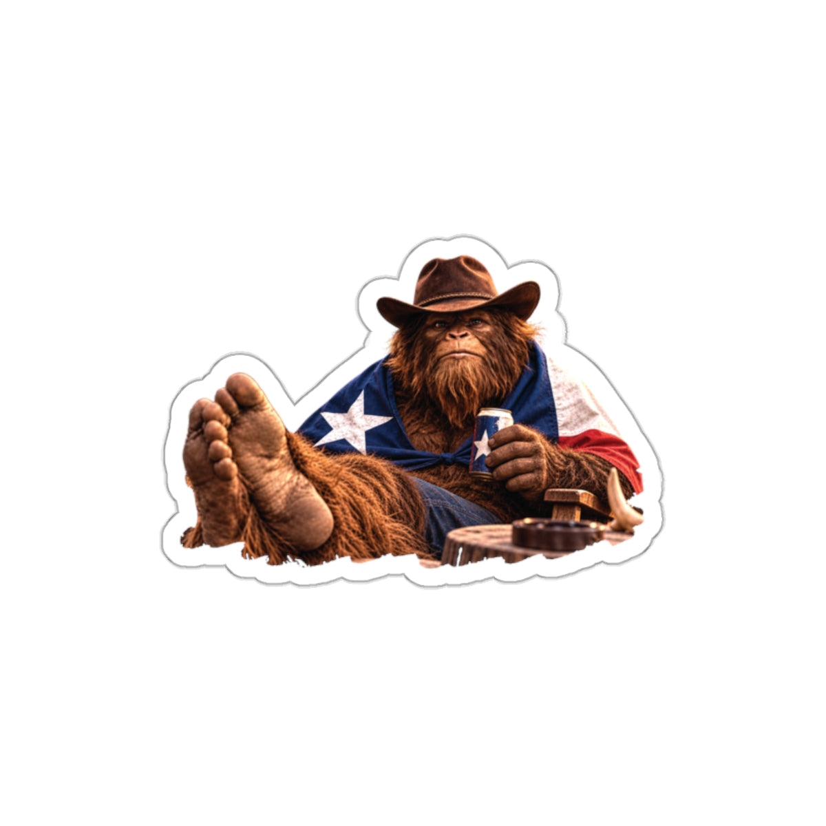 Southern Bigfoot Laid-Back Sticker