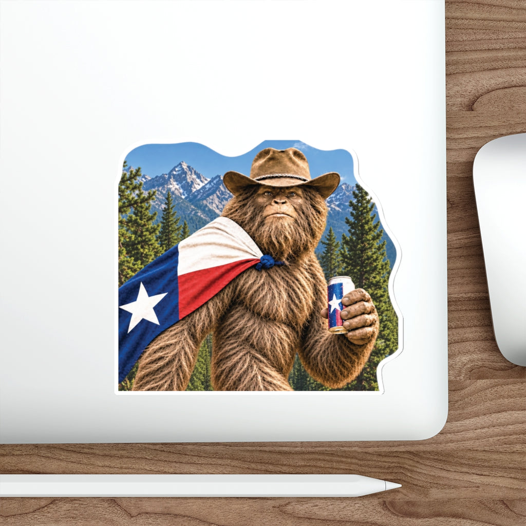 Southern Bigfoot Pose Sticker