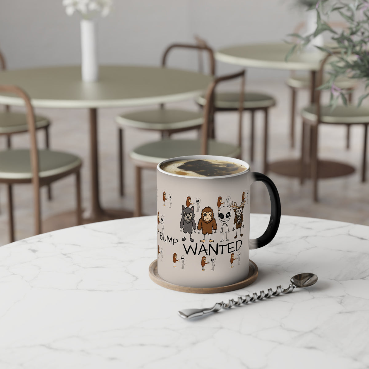 Stick Figure Overload Heat-Reveal Mug