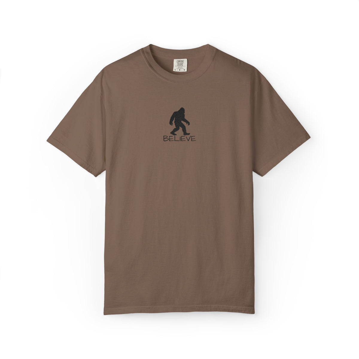 Believe Bigfoot Embroidered Tee