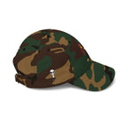 Stick Figure Cryptid Fist Bump Embroidered Cap