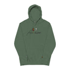 Stick Figure Fist Bump Pigment-Dyed Hoodie