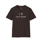 Stick Figure Fist Bump Tee