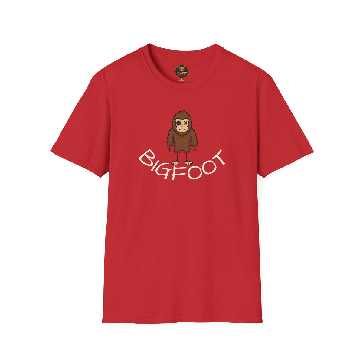 Stick Figure Bigfoot Tee