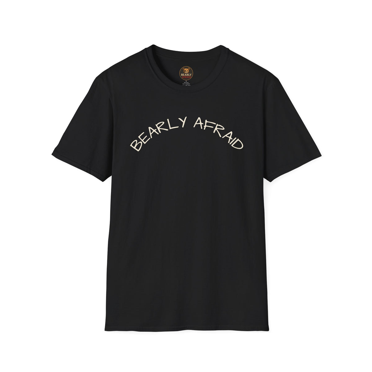 Bearly Afraid Text Tee
