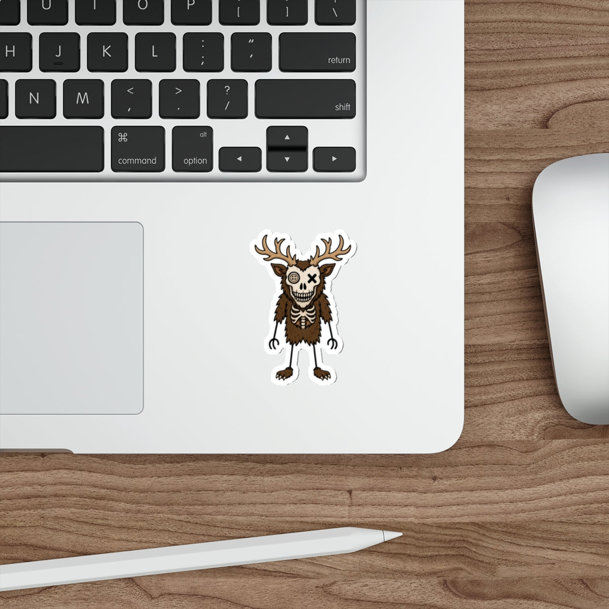 Stick Figure Wendigo Sticker