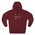 Believe Stick Figure Cryptid Hoodie
