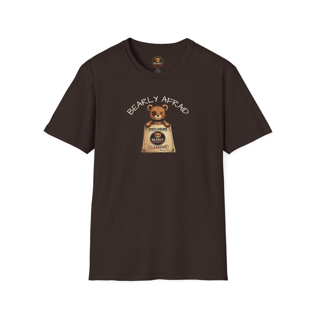 Bearly Afraid Retro Disclosure Tee