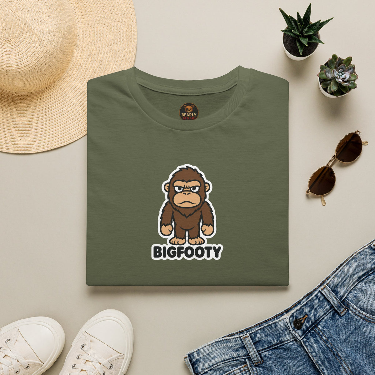 Bigfooty Mid Chest Tee