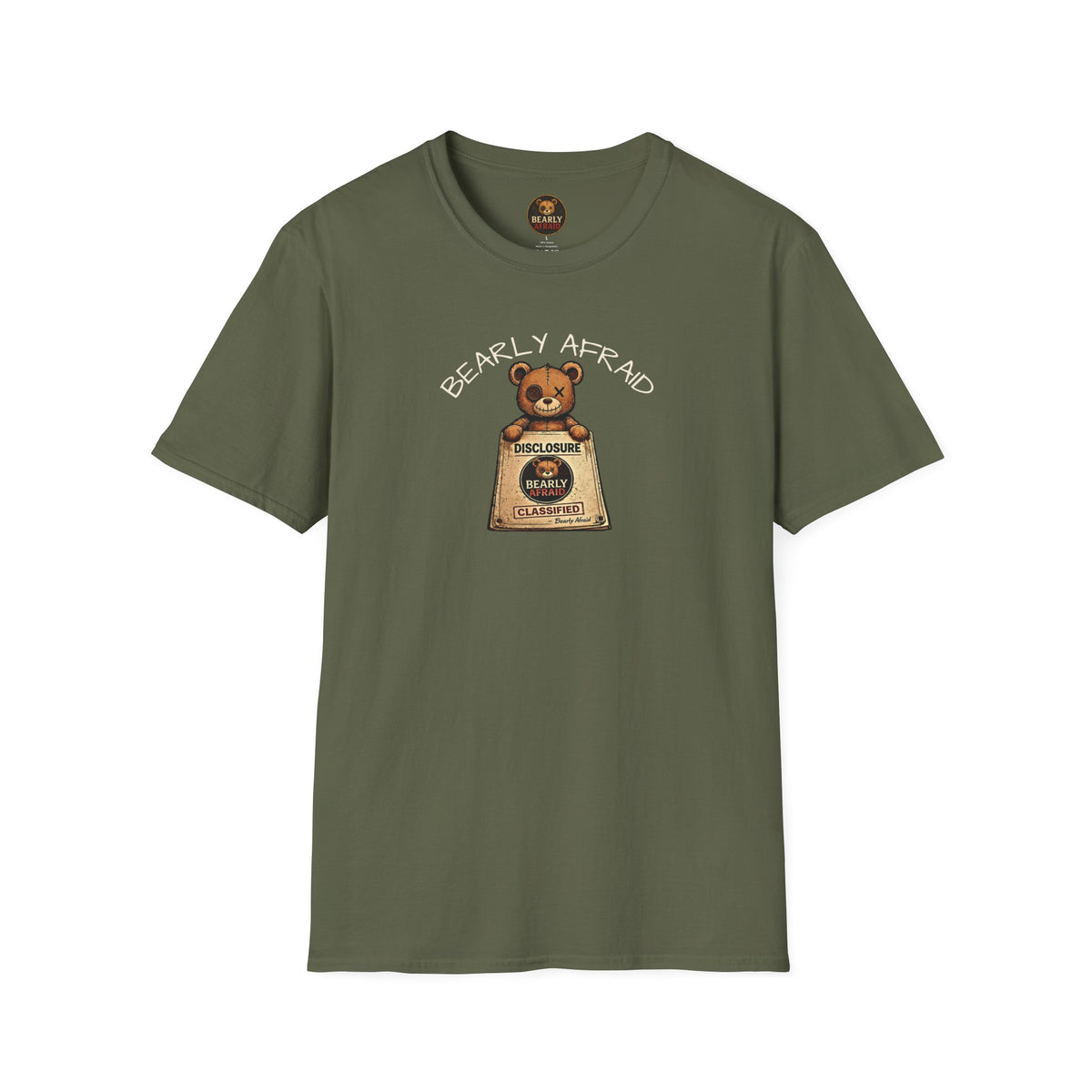 Bearly Afraid Retro Disclosure Tee