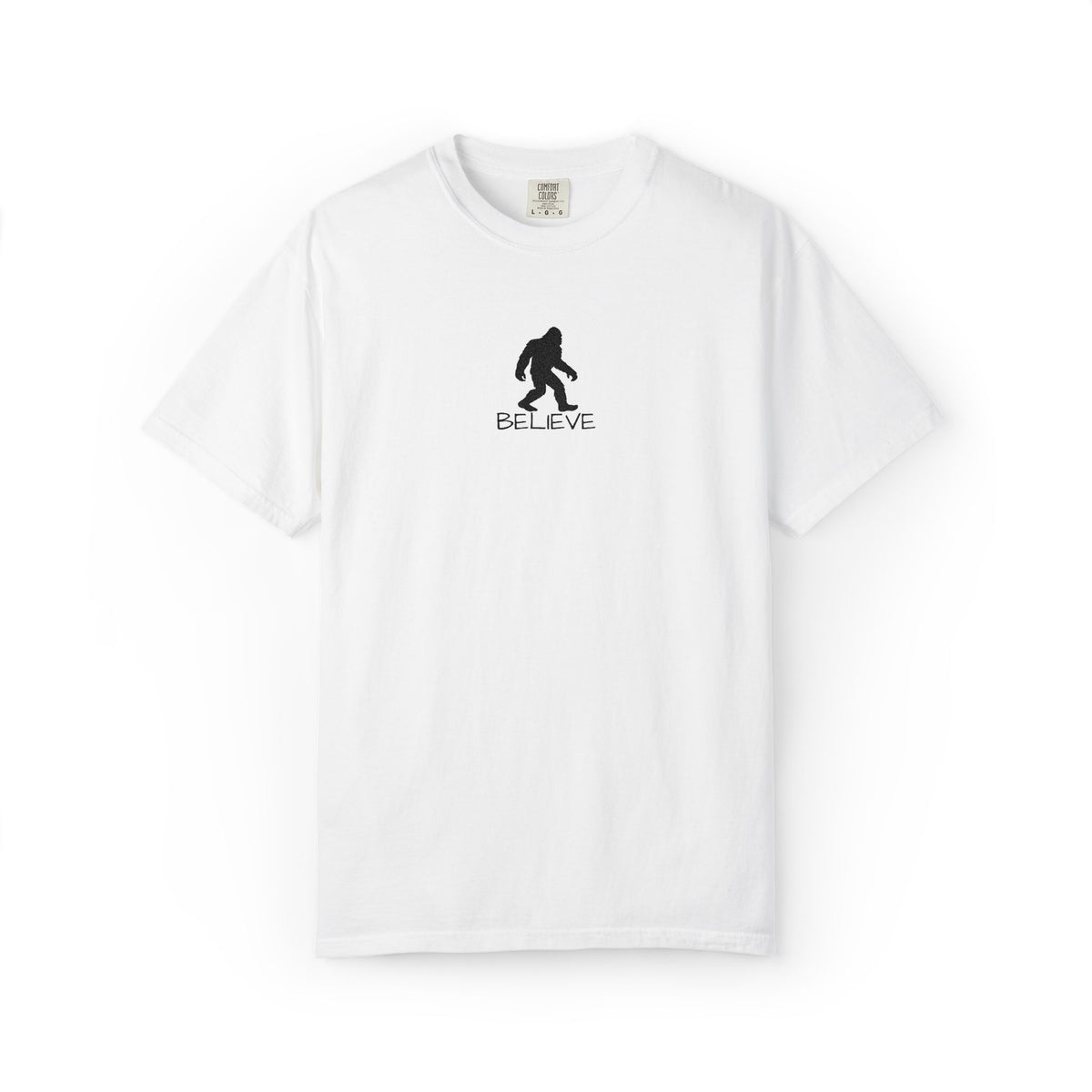 Believe Bigfoot Embroidered Tee