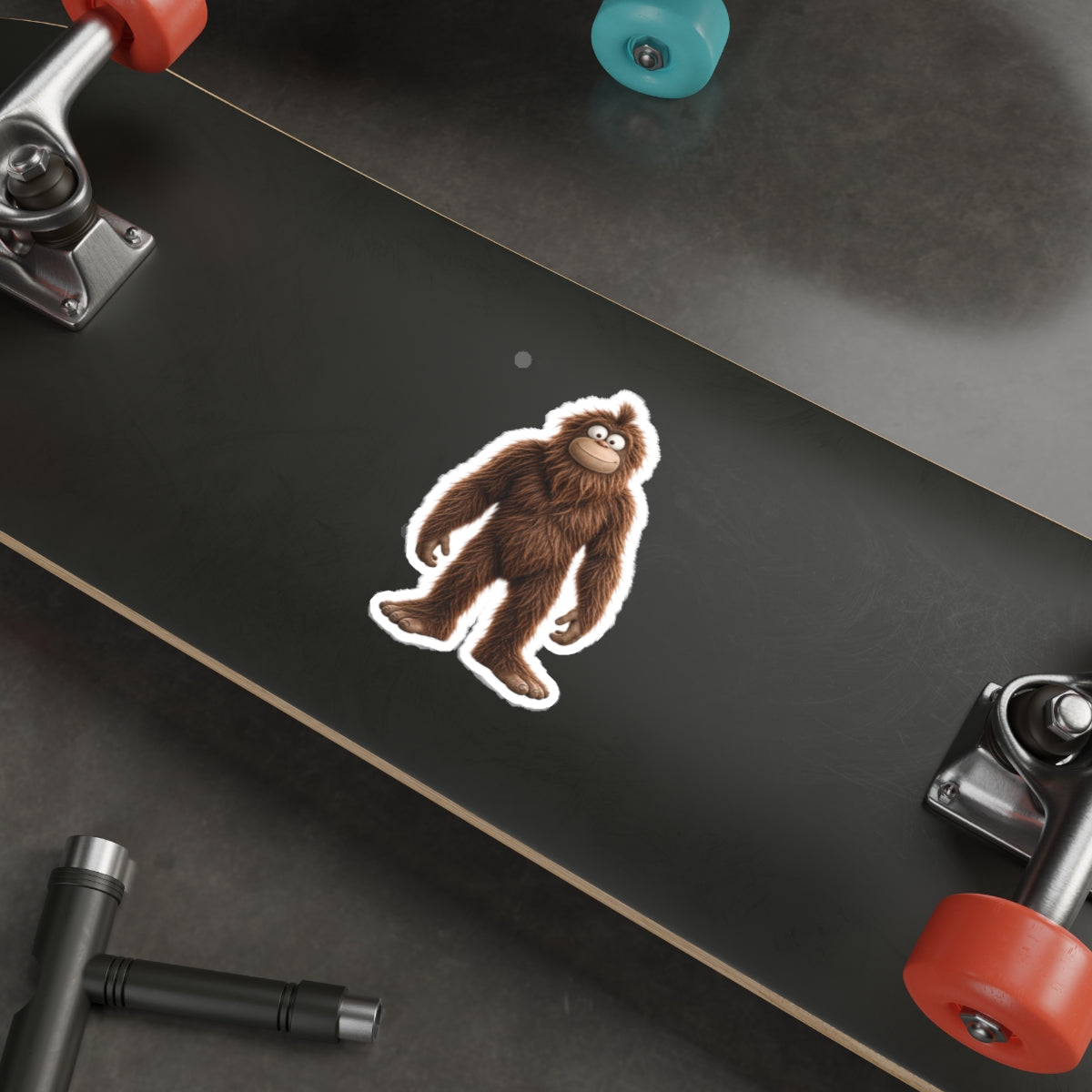 Burly Bigfoot Sticker