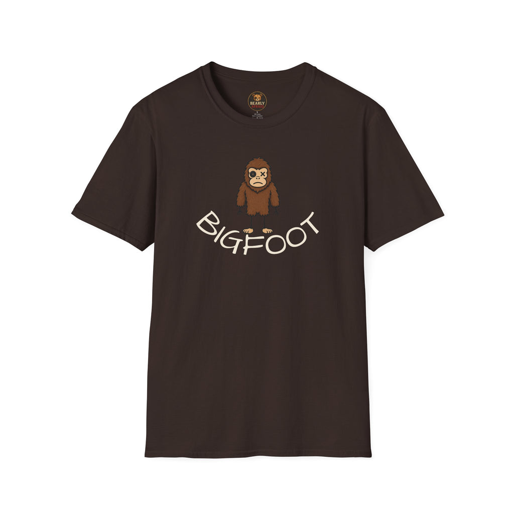 Stick Figure Bigfoot Tee