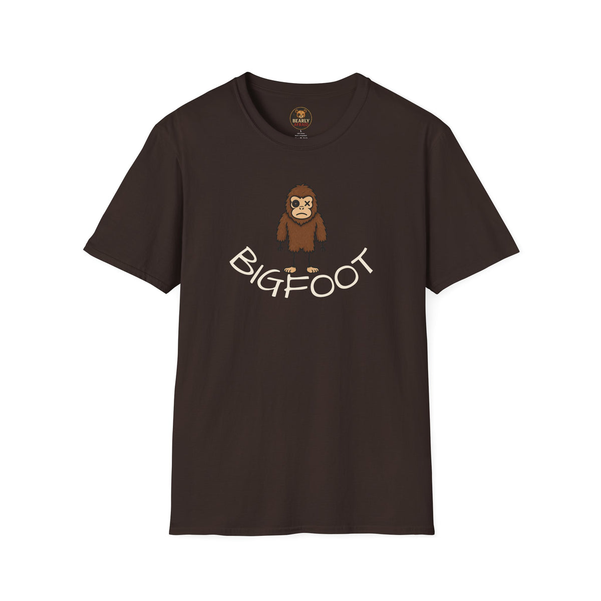 Stick Figure Bigfoot Tee