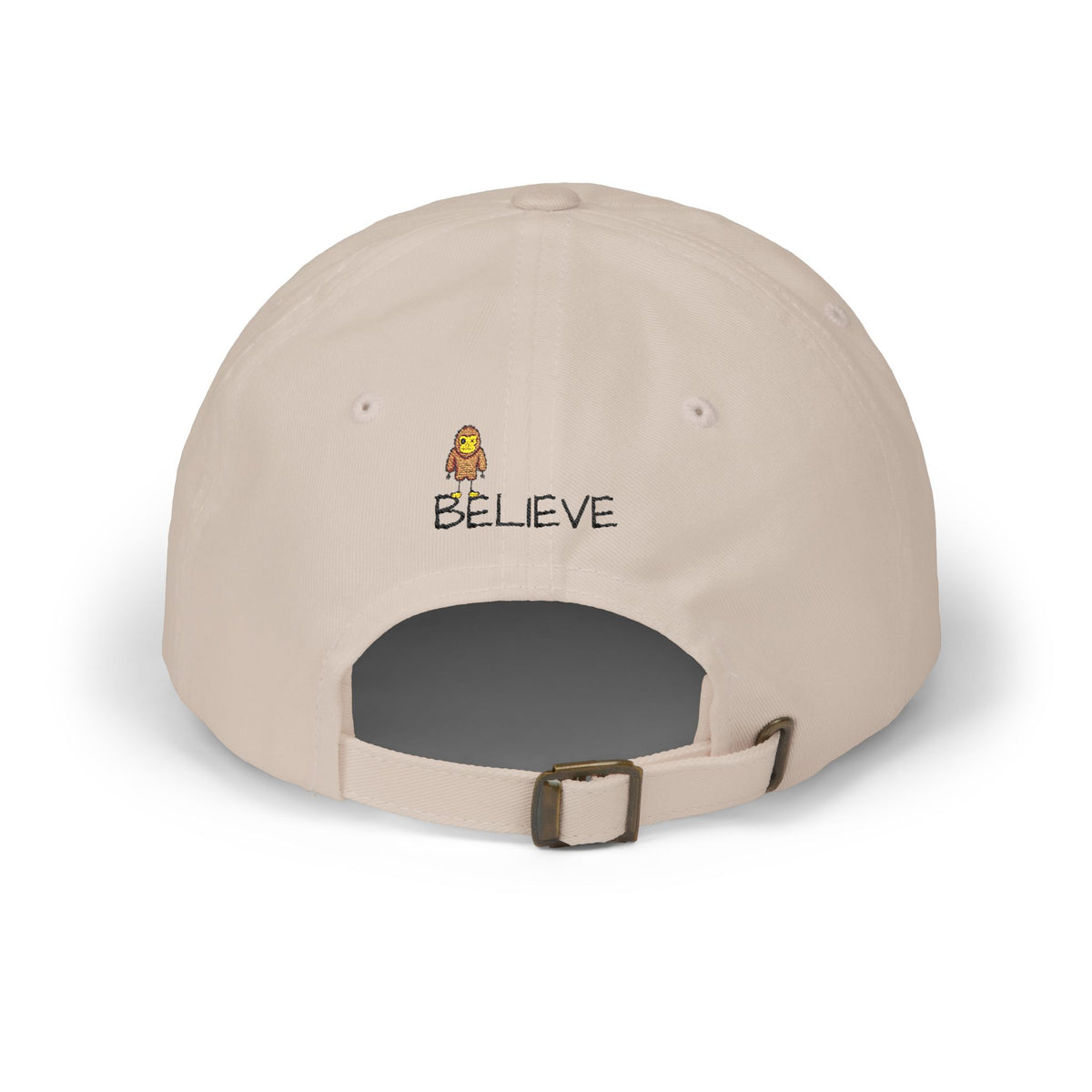 Stick Figure Believe Embroidered Cap