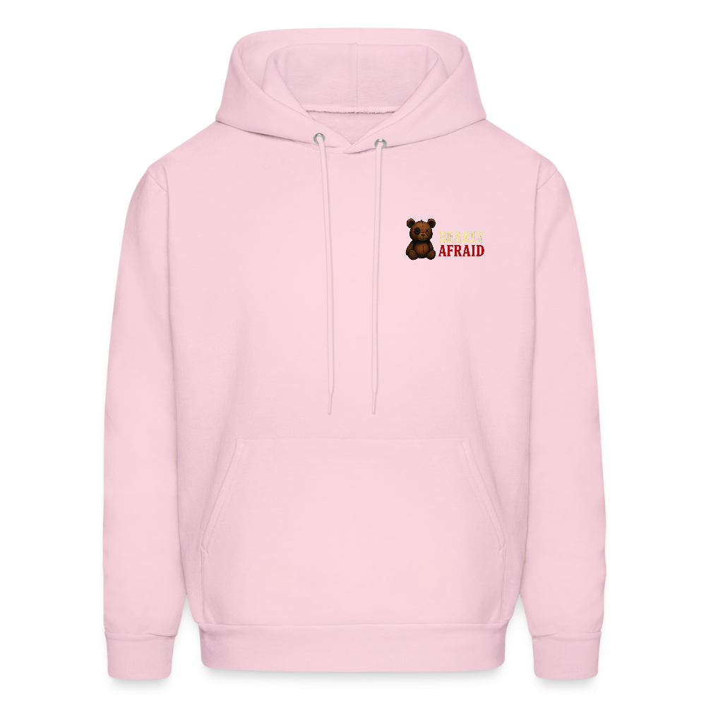 Bearly Afraid Men's "Classic" Hoodie - pale pink