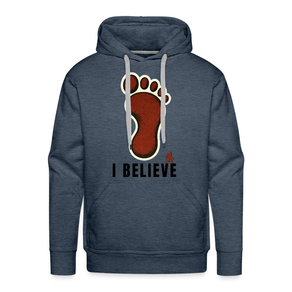 I Believe Premium Hoodie - heather denim