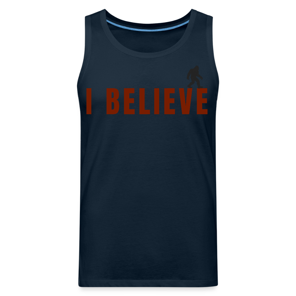 I Believe Men’s Tank R - deep navy