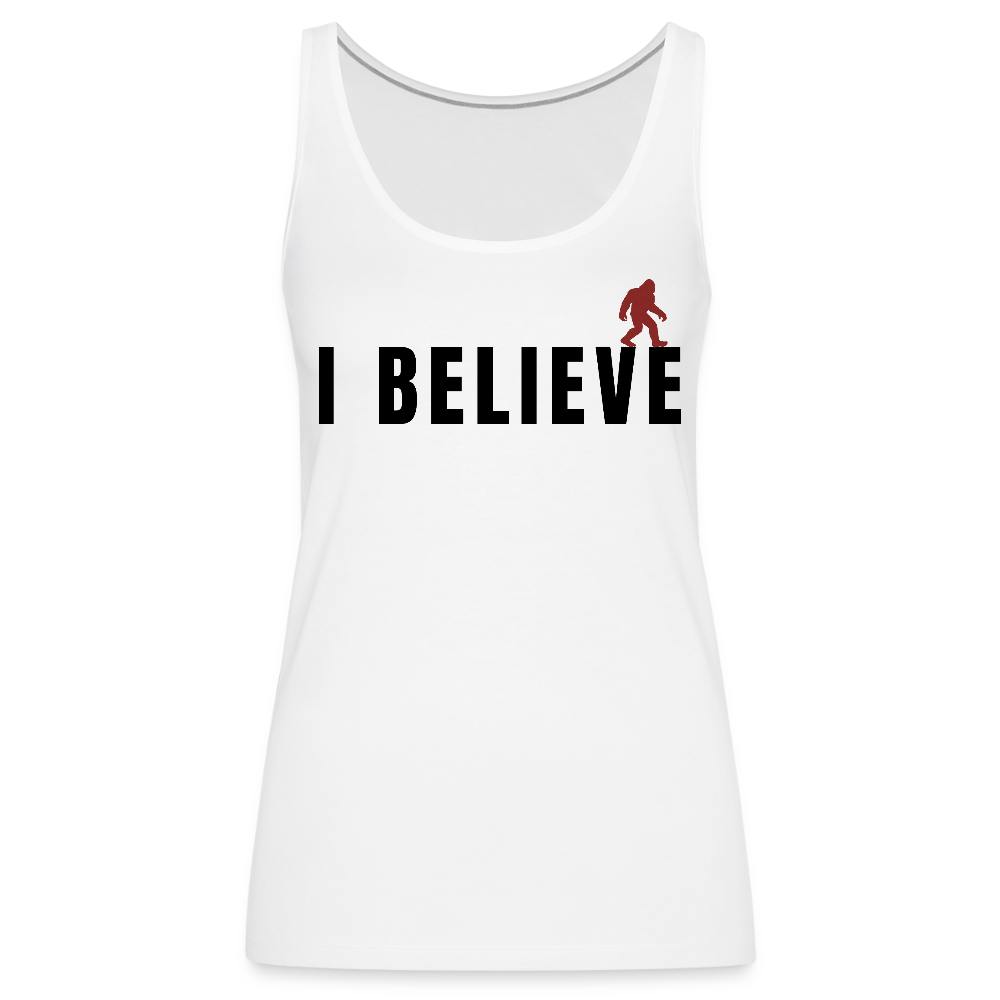 I Believe Women’s Tank Top B - white