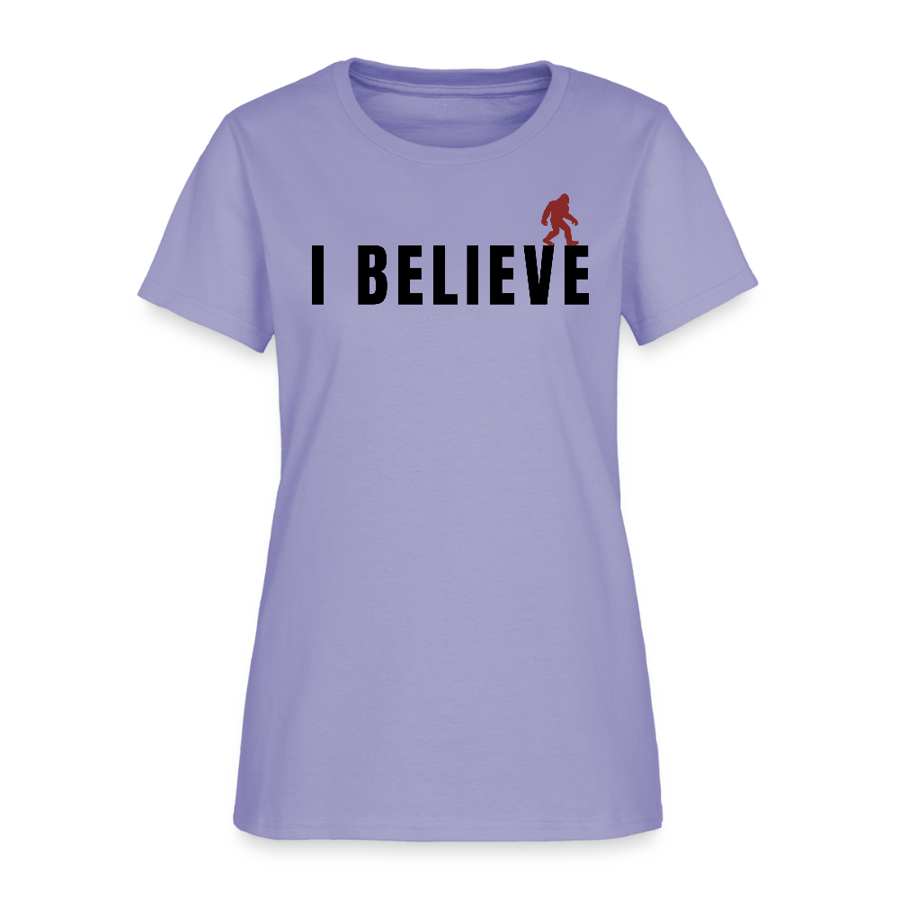 I Believe Women's T-Shirt B - lavender