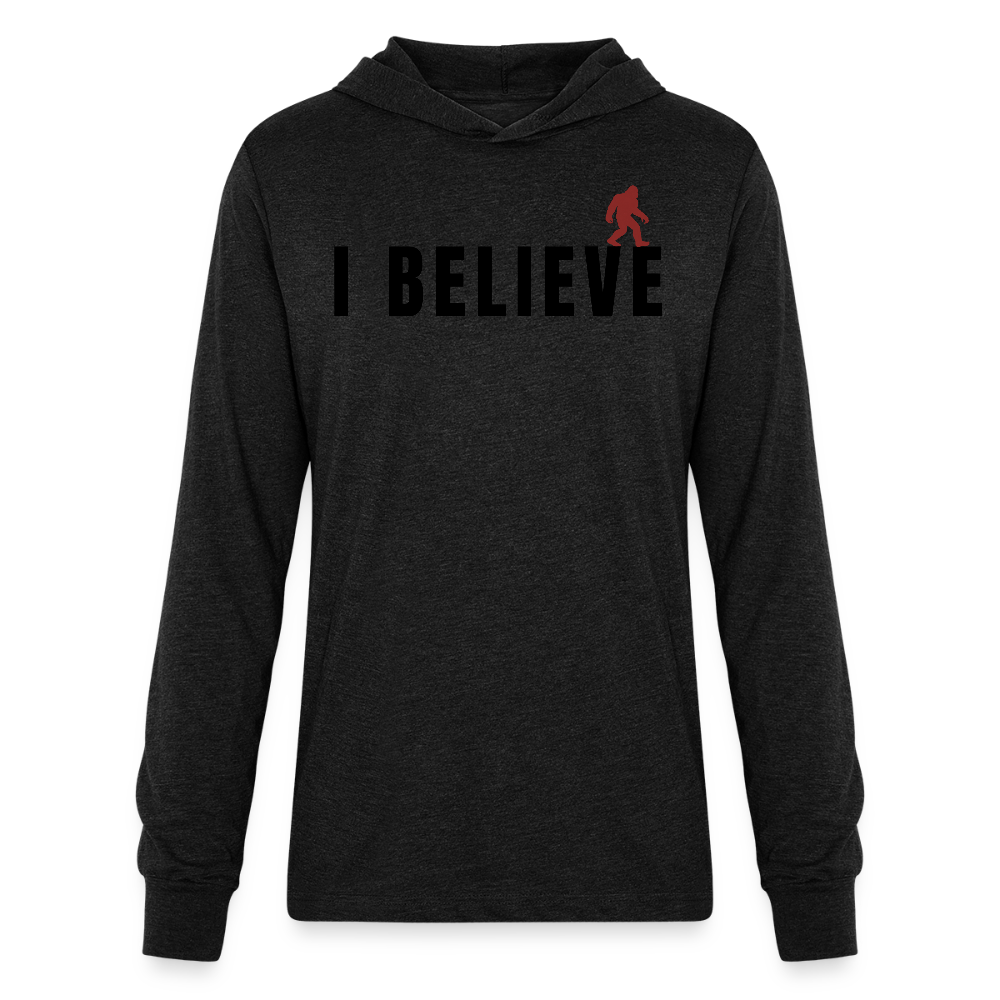 I Believe Unisex Hoodie Shirt B - heather black