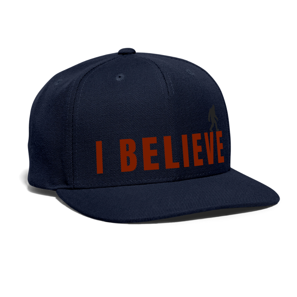 I Believe Snapback Baseball Cap R - navy
