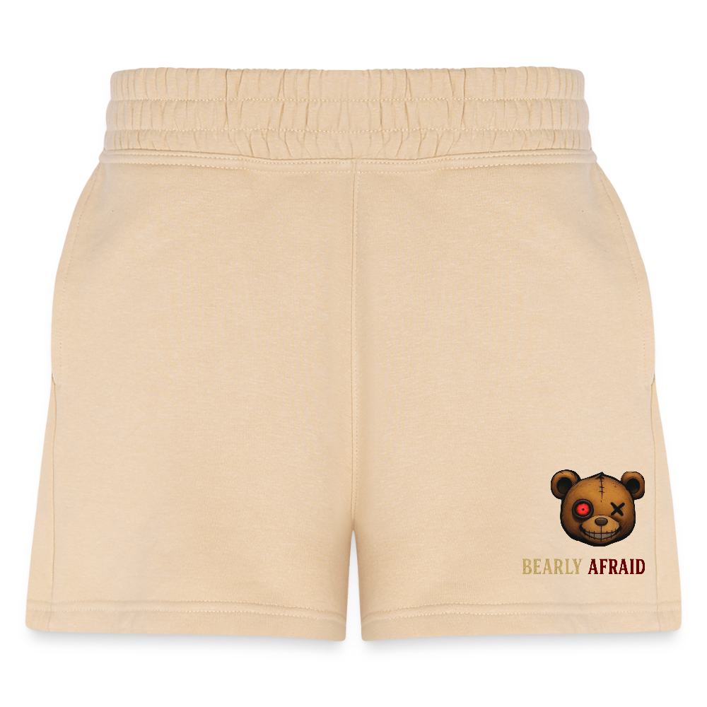 Bearly Afraid Women's Jogger Short - nude