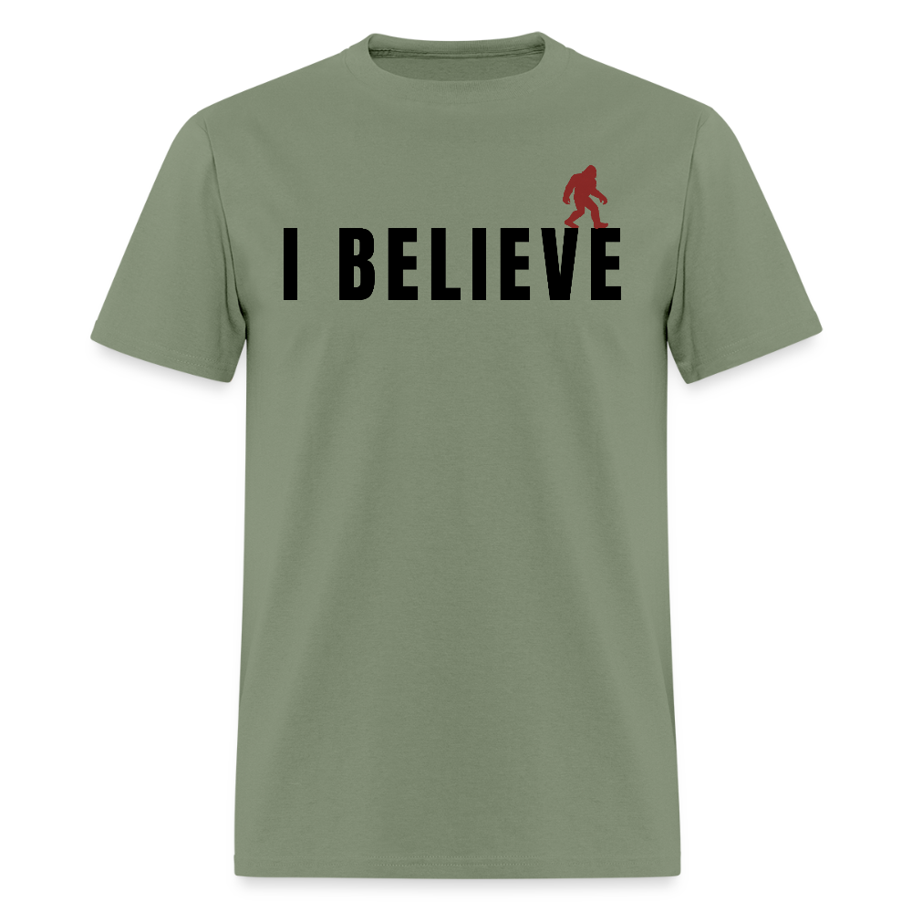I Believe Men's T-Shirt - military green