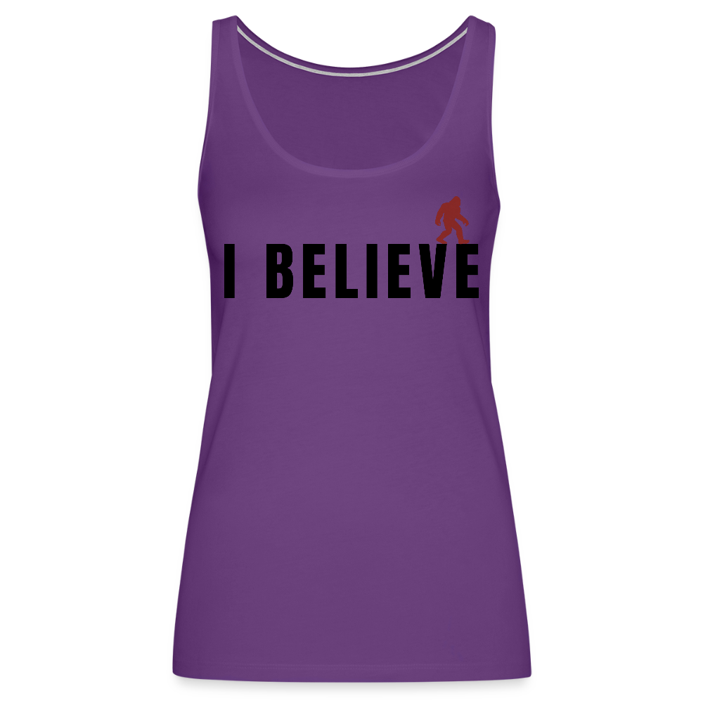 I Believe Women’s Tank Top B - purple