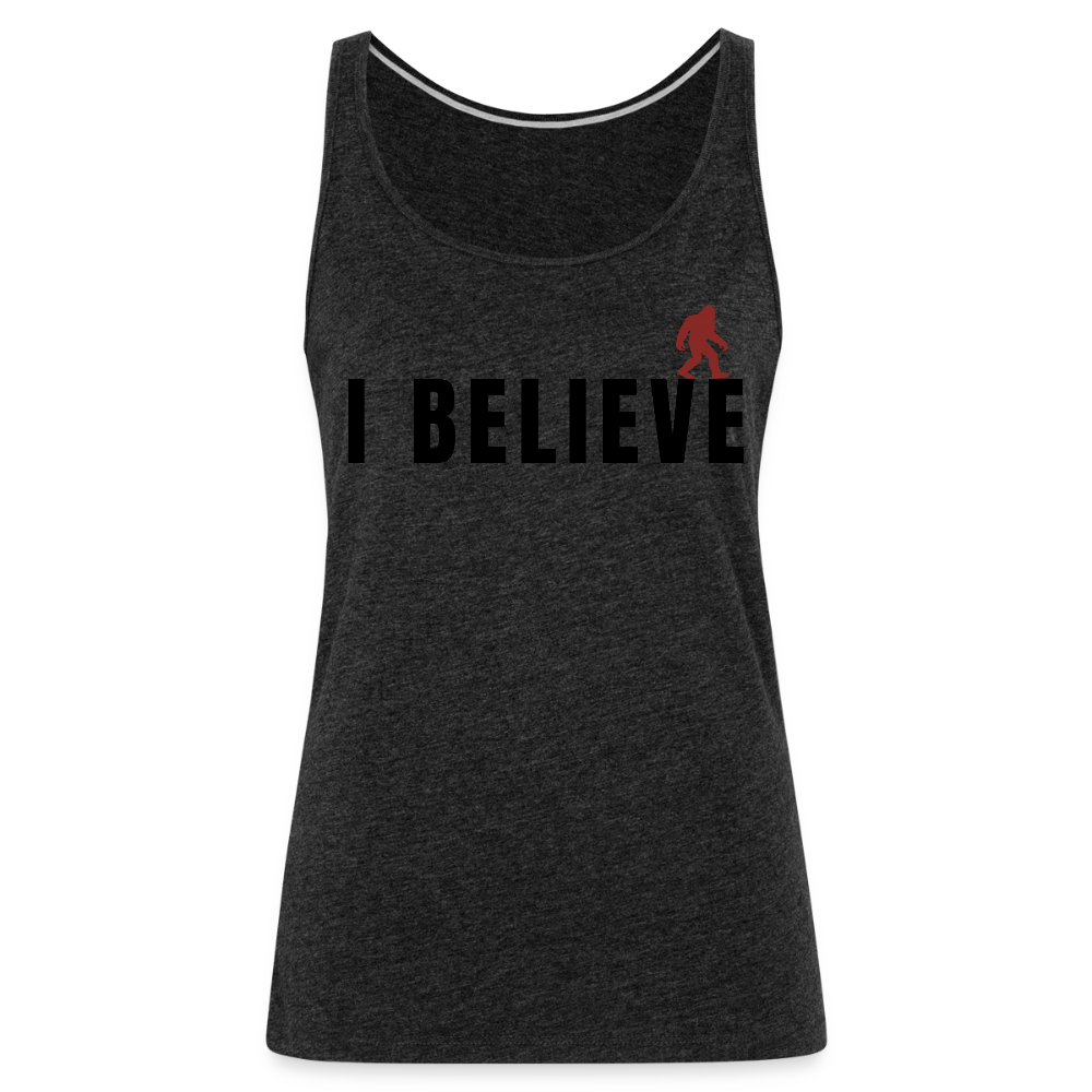 I Believe Women’s Tank Top B - charcoal grey