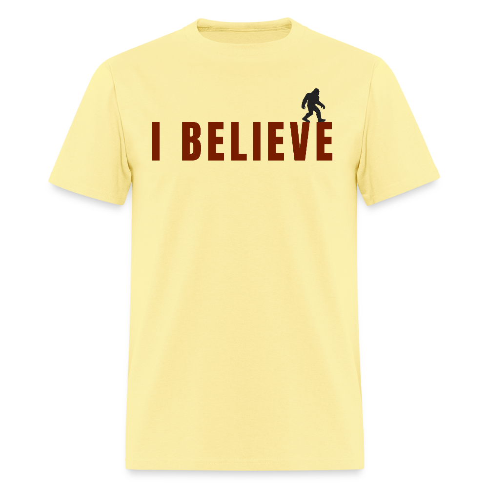 I Believe Men's T-Shirt R - cornsilk