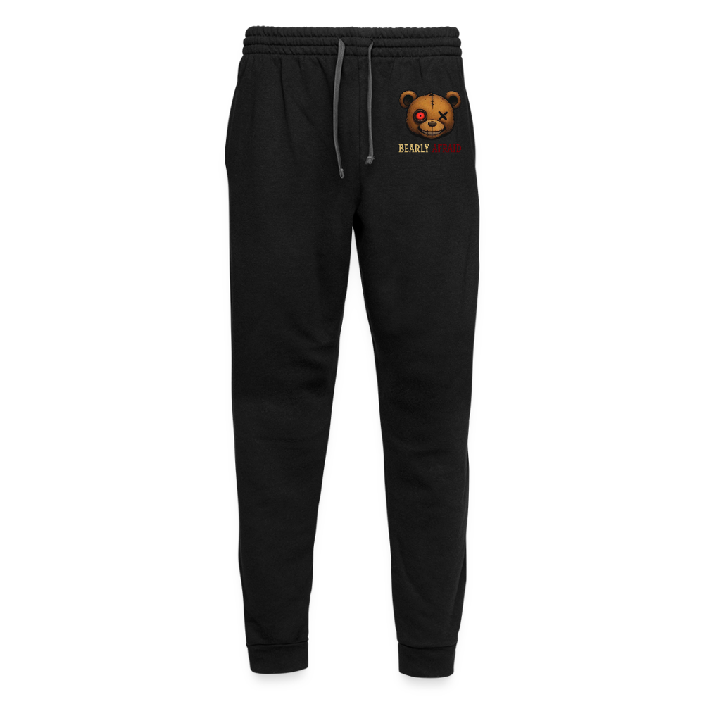 Bearly Afraid Unisex Joggers - black/asphalt