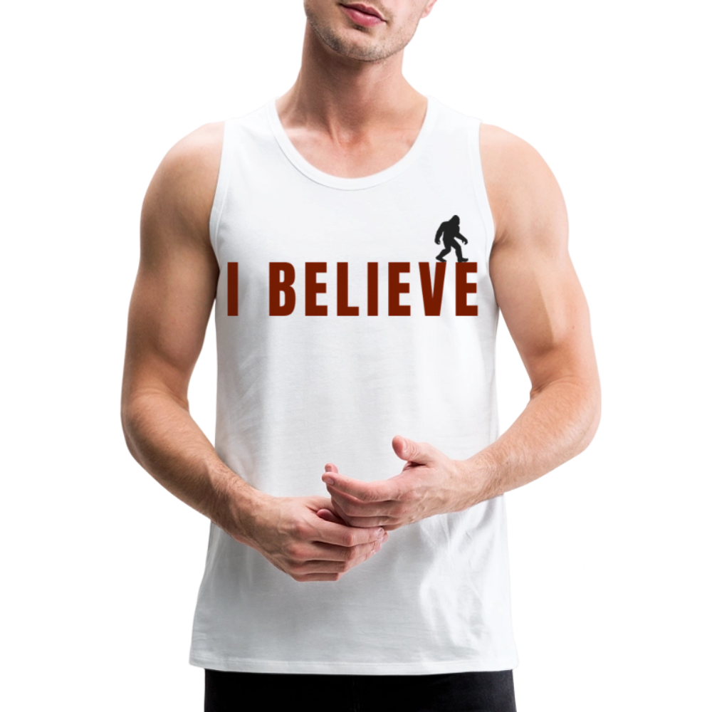 I Believe Men’s Tank R - white
