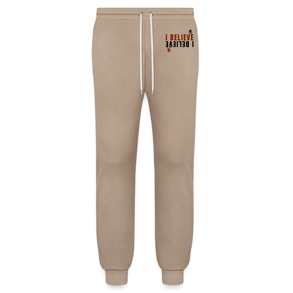 I Believe Speciality Unisex Joggers - tan
