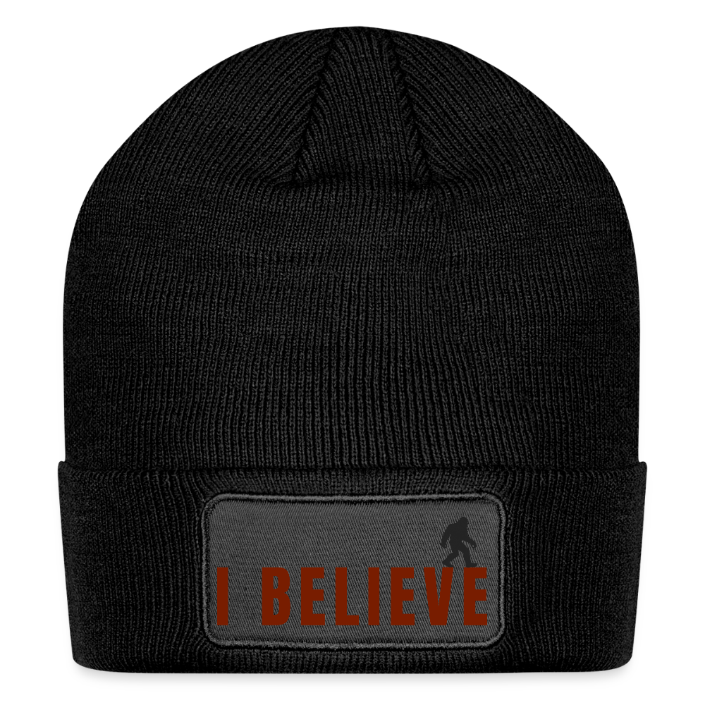 I Believe Patch Beanie R - black