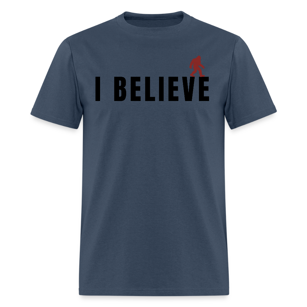 I Believe Men's T-Shirt -  blue dusk