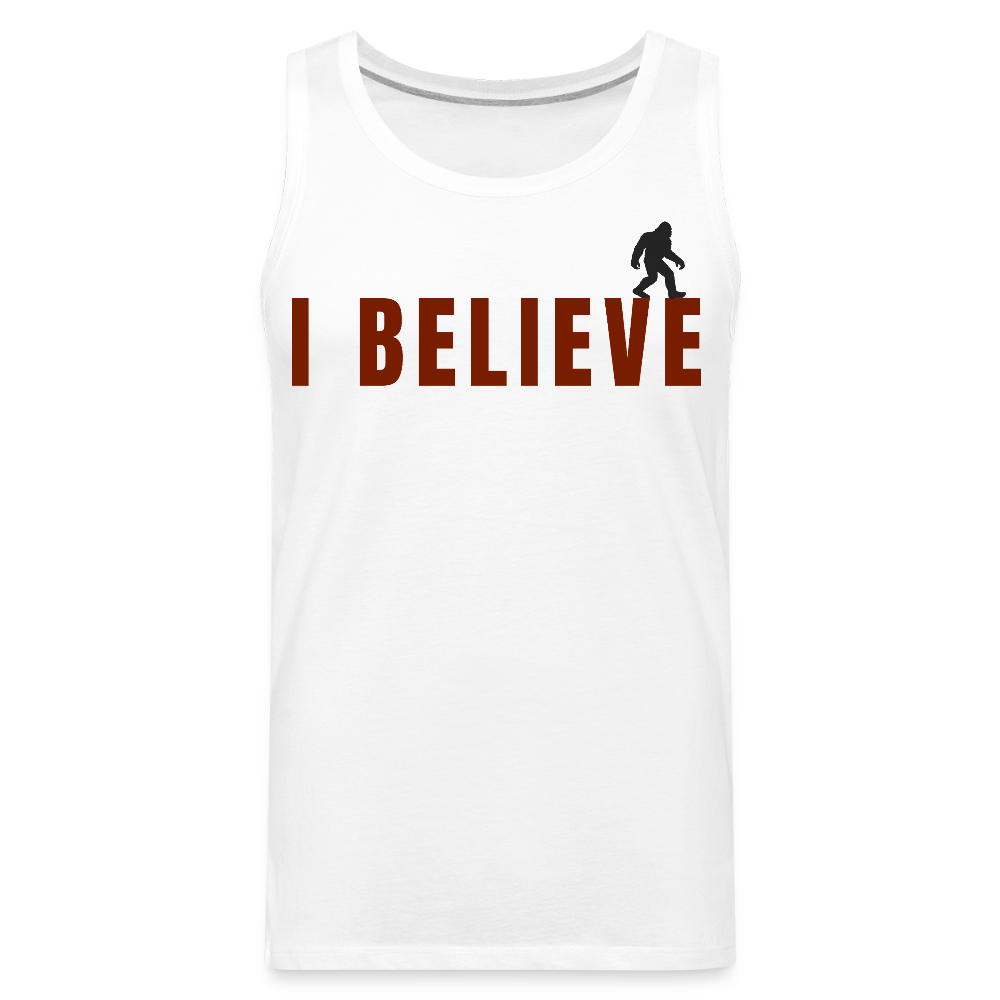 I Believe Men’s Tank R - white