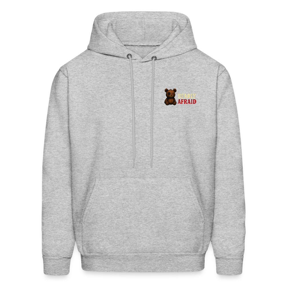 Bearly Afraid Men's "Classic" Hoodie - heather gray