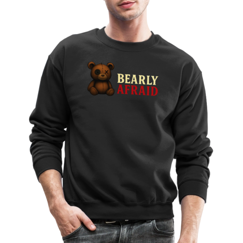 Bearly Afraid "Classic" Crewneck - black