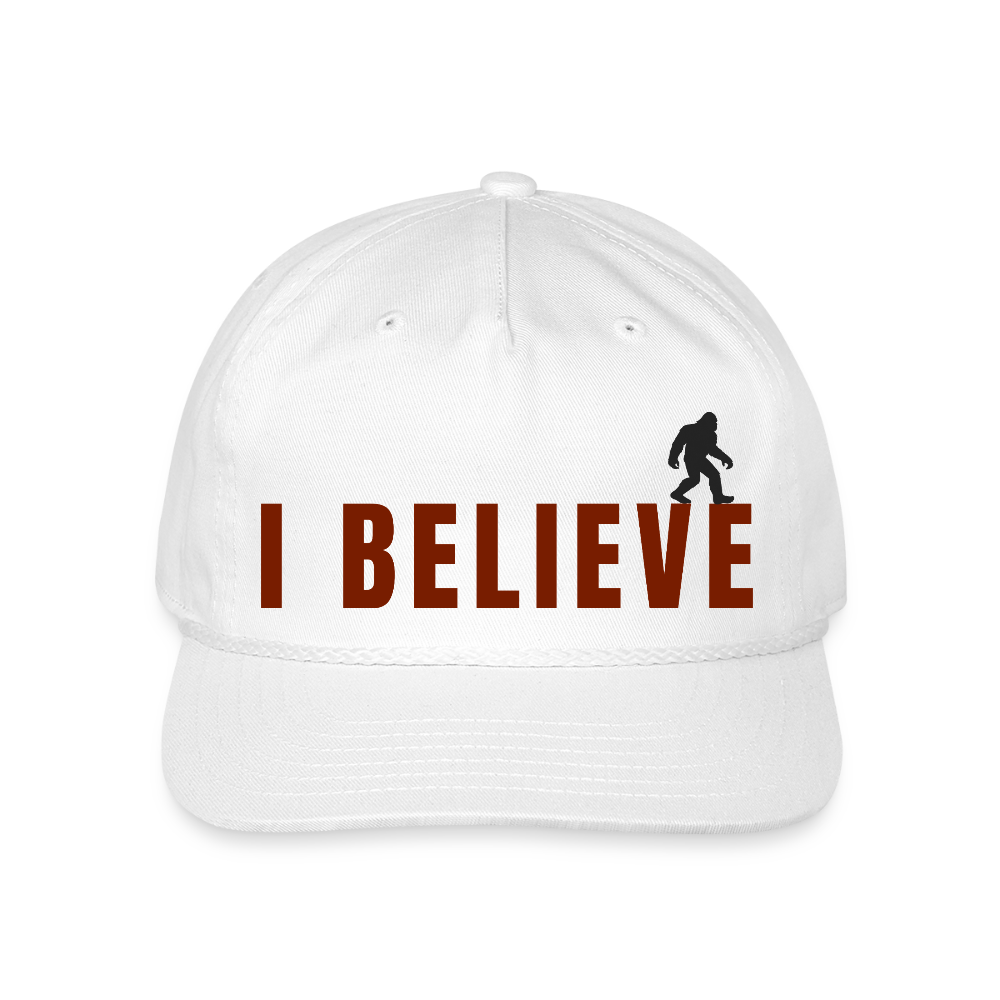 I Believe Vintage Rope Cap R - white