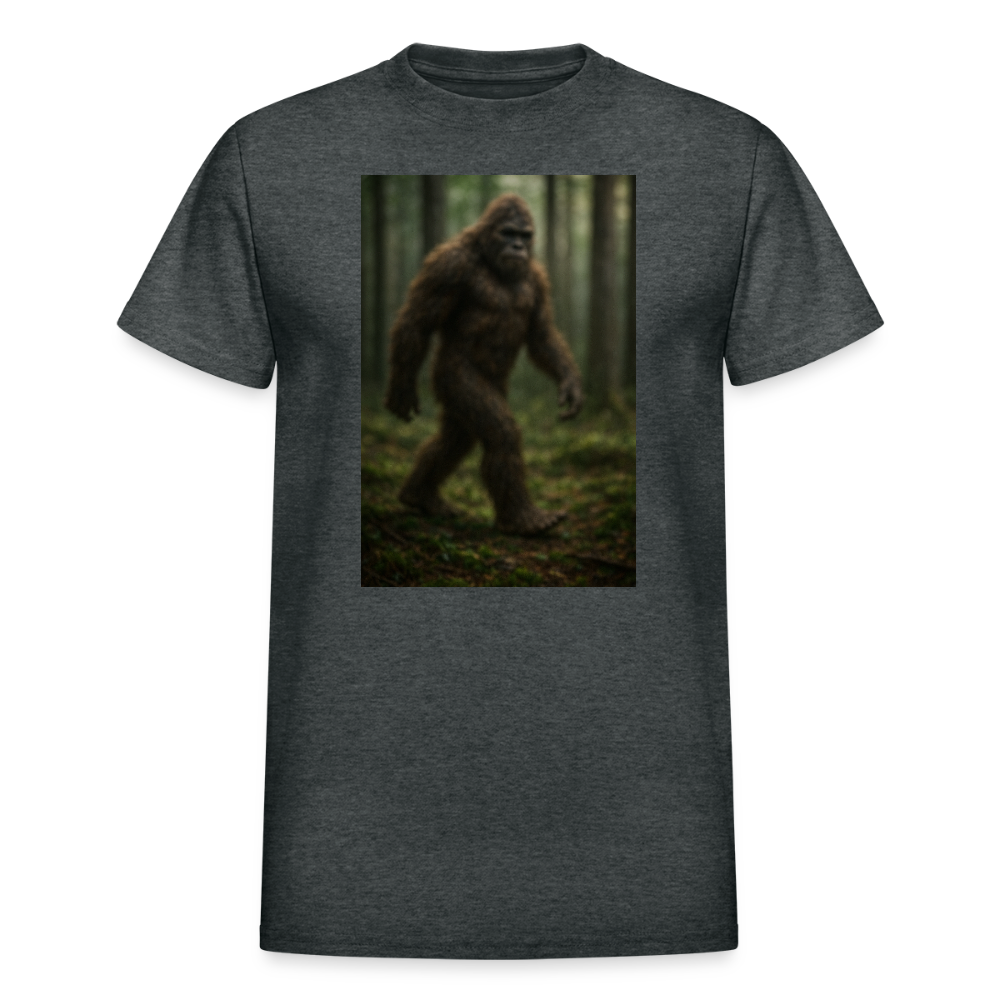 Blurry Bigfoot Men's T-Shirt - deep heather